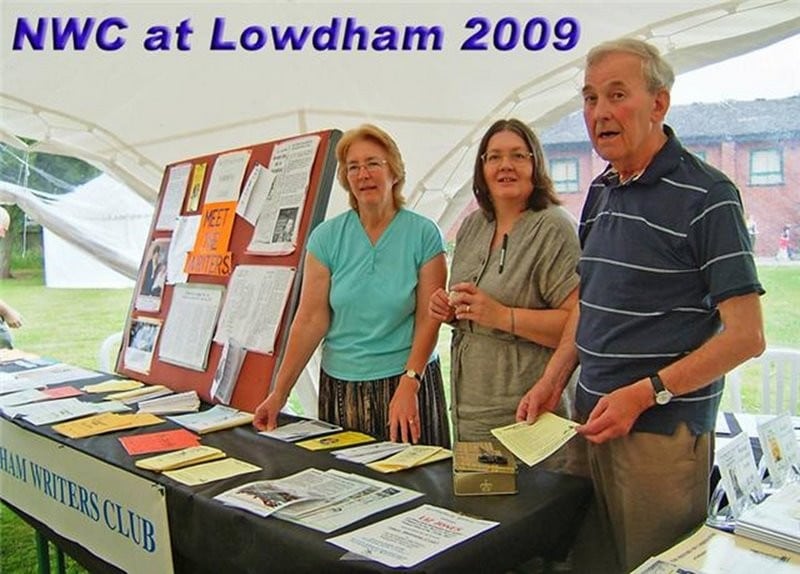 Club Display at the Lowdham Book Festival